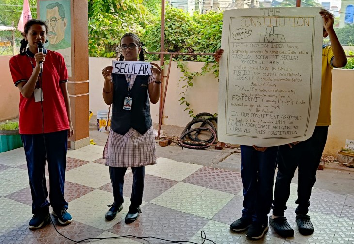 Constitution Day Celebrated at The Crossword&nbsp;School.